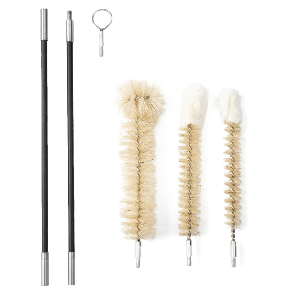 Multifunctional Cleaning Brush Set With Extendable Handle And Replaceable Brush Heads